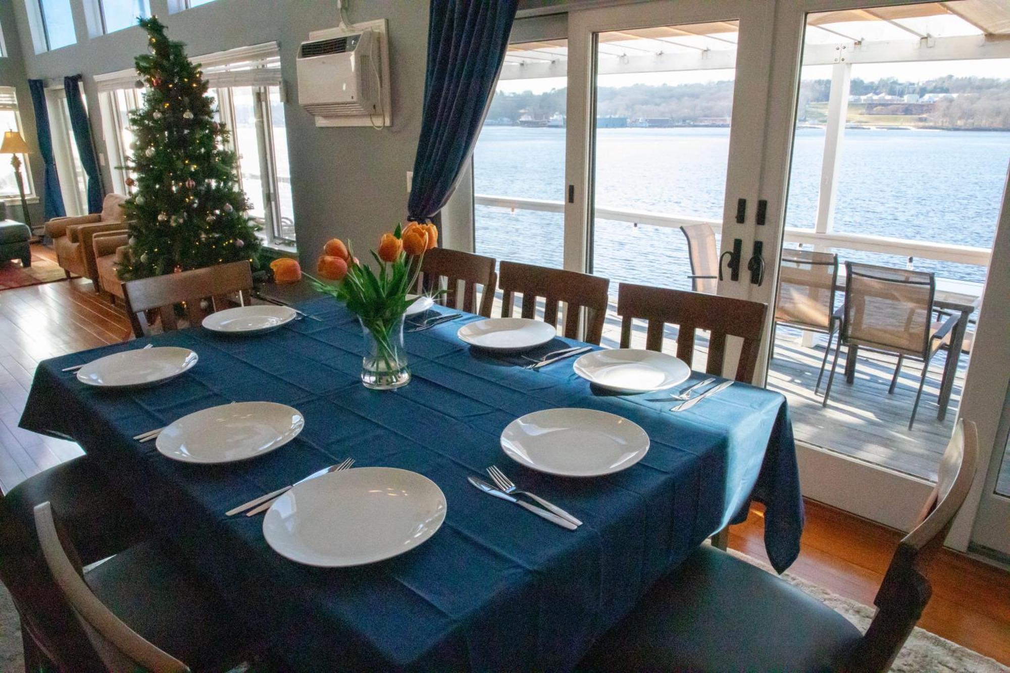 Spectacular Home With A Amazing Ocean - River View Groton Exteriör bild